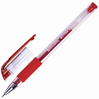 Ручка гелевая с грипом BRAUBERG "EXTRA GT NEEDLE", КРАСНАЯ, игольчатый узел 0,5 мм, линия 0,35 мм, 143921 фото Ручка гелевая с грипом BRAUBERG "EXTRA GT NEEDLE", КРАСНАЯ, игольчатый узел 0,5 мм, линия 0,35 мм, 143921