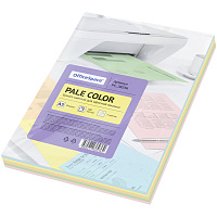 Бумага цветная OfficeSpace pale mix А4, 80г/м2, 250л. (5 цветов) фото Бумага цветная OfficeSpace pale mix А4, 80г/м2, 250л. (5 цветов)