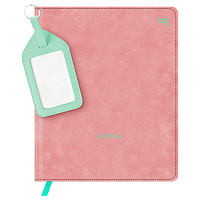 Дневник 1-11 кл. 48л. (твердый) BG "ID. Pink", иск. кожа, печать, брелок с окошком, ляссе фото Дневник 1-11 кл. 48л. (твердый) BG "ID. Pink", иск. кожа, печать, брелок с окошком, ляссе