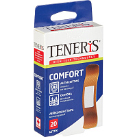 Набор пластырей Teneris Comfort (20 штук в упаковке) фото Набор пластырей Teneris Comfort (20 штук в упаковке)