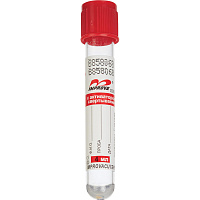 Вакуумные пробирки Improvacuter с активатором свертывания 4 мл пластик (100 штук в упаковке) фото Вакуумные пробирки Improvacuter с активатором свертывания 4 мл пластик (100 штук в упаковке)