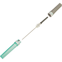 Игла двусторонняя Vacuette Visio plus 21G 0.8x38 мм зеленая с визуальной камерой (100 штук в упаковке) фото Игла двусторонняя Vacuette Visio plus 21G 0.8x38 мм зеленая с визуальной камерой (100 штук в упаковке)