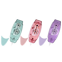 Корректирующая лента BRAUBERG PASTEL, 5 мм х 6 м, ВЫГОДНАЯ УПАКОВКА 3 штуки в блистере, 272658 фото Корректирующая лента BRAUBERG PASTEL, 5 мм х 6 м, ВЫГОДНАЯ УПАКОВКА 3 штуки в блистере, 272658