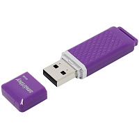 Память Smart Buy "Quartz" 64GB, USB 2.0 Flash Drive, фиолетовый фото Память Smart Buy "Quartz" 64GB, USB 2.0 Flash Drive, фиолетовый