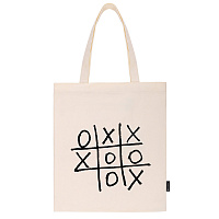 Сумка шоппер BRAUBERG PREMIUM, канвас, 40х35 см, на кнопке, карман, бежевый, "Tic-tac-toe", 271902 фото Сумка шоппер BRAUBERG PREMIUM, канвас, 40х35 см, на кнопке, карман, бежевый, "Tic-tac-toe", 271902
