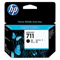 Картридж струйный HP 711 CZ133A черный оригинальный повышенной емкости фото Картридж струйный HP 711 CZ133A черный оригинальный повышенной емкости