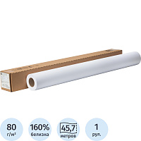 Бумага широкоформатная HP Universal Bond (80 г/кв.м, длина 45.7 м, ширина 914 мм, диаметр втулки 50.8 мм, Q1397A) фото Бумага широкоформатная HP Universal Bond (80 г/кв.м, длина 45.7 м, ширина 914 мм, диаметр втулки 50.8 мм, Q1397A)