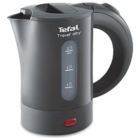 Чайник электрический Tefal Travel-o-city KO120130 чёрный фото Чайник электрический Tefal Travel-o-city KO120130 чёрный
