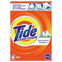 Порошок для машинной стирки Tide "Альпийская свежесть", 450г фото Порошок для машинной стирки Tide "Альпийская свежесть", 450г