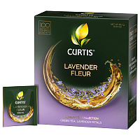Чай CURTIS "Lavender Fleur" зеленый c лавандой, лепестками роз, 100 пакетиков в конвертах по 1,7 г, 102560 фото Чай CURTIS "Lavender Fleur" зеленый c лавандой, лепестками роз, 100 пакетиков в конвертах по 1,7 г, 102560