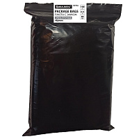 Пакеты ZIP-LOCK ОЧЕНЬ ПРОЧНЫЕ, комплект 100 шт., 200x300 мм, ПВД, 80 мкм, ЧЁРНЫЕ, BRAUBERG, 608931 фото Пакеты ZIP-LOCK ОЧЕНЬ ПРОЧНЫЕ, комплект 100 шт., 200x300 мм, ПВД, 80 мкм, ЧЁРНЫЕ, BRAUBERG, 608931
