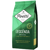 Кофе молотый Poetti "Leggenda Original", вакуумный пакет, 250г фото Кофе молотый Poetti "Leggenda Original", вакуумный пакет, 250г