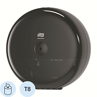 Диспенсер для туалетной бумаги в рулонах Торк (Tork) SmartOne Elevation T8 680008 пластиковый черный фото Диспенсер для туалетной бумаги в рулонах Торк (Tork) SmartOne Elevation T8 680008 пластиковый черный