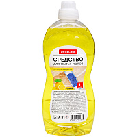 Средство для мытья полов OfficeClean "Лимон", концентрат, 1л фото Средство для мытья полов OfficeClean "Лимон", концентрат, 1л