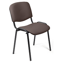 Стул офисный Easy Chair Изо коричневый 550725 искусственная кожа металл чёрный фото Стул офисный Easy Chair Изо коричневый 550725 искусственная кожа металл чёрный