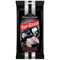 Салфетки влажные для рук Top Gear №30 (30 штук в упаковке, 48040) фото Салфетки влажные для рук Top Gear №30 (30 штук в упаковке, 48040)