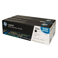 Картридж лазерный HP 125A CB540AD черный оригинальный (двойная упаковка) фото Картридж лазерный HP 125A CB540AD черный оригинальный (двойная упаковка)