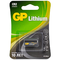 Батарейка GP Lithium CR2E, литиевая, 1 шт., блистер, 3В, CR2E-2CR1 фото Батарейка GP Lithium CR2E, литиевая, 1 шт., блистер, 3В, CR2E-2CR1