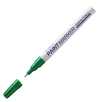 Маркер-краска MunHwa "Extra Fine Paint Marker" зеленая, 1мм, нитро-основа фото Маркер-краска MunHwa "Extra Fine Paint Marker" зеленая, 1мм, нитро-основа