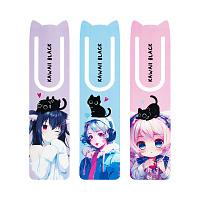 Закладка для книг, 47*188мм, MESHU "Kawaii", ассорти фото Закладка для книг, 47*188мм, MESHU "Kawaii", ассорти
