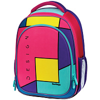 Ранец Berlingo Expert Light облегченный "Pink blocks" 38*28*15см, 3 отделения, 2 кармана, анатомическая спинка фото Ранец Berlingo Expert Light облегченный "Pink blocks" 38*28*15см, 3 отделения, 2 кармана, анатомическая спинка