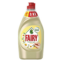Средство для мытья посуды Fairy Ромашка и Витамин Е гель 0.45 л с дозатором фото Средство для мытья посуды Fairy Ромашка и Витамин Е гель 0.45 л с дозатором