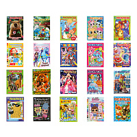 Книжка-раскраска "ПОПУЛЯРНЫЕ СЮЖЕТЫ" АССОРТИ, 145х210 мм, 16 страниц, "УМКА