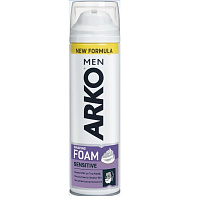 Пена для бритья Arko Sensitive 200 мл фото Пена для бритья Arko Sensitive 200 мл
