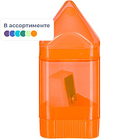 Точилка для карандашей Attache Colorful пластиковая с контейнером фото Точилка для карандашей Attache Colorful пластиковая с контейнером