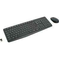 Комплект беспроводной клавиатура и мышь Logitech MK235 (920-007948) фото Комплект беспроводной клавиатура и мышь Logitech MK235 (920-007948)
