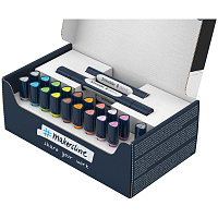 Набор двухсторонних маркеров-кистей Schneider "Twinmarker Paint-It" 27 предметов, на водной основе, кисть/пулевидный фото Набор двухсторонних маркеров-кистей Schneider "Twinmarker Paint-It" 27 предметов, на водной основе, кисть/пулевидный