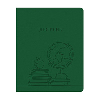 Дневник 1-11 кл. 48л. ЛАЙТ ArtSpace "The globe. Зеленый", иск. кожа, тиснение, ляссе фото Дневник 1-11 кл. 48л. ЛАЙТ ArtSpace "The globe. Зеленый", иск. кожа, тиснение, ляссе