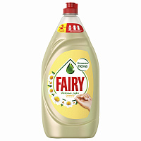 Средство для мытья посуды Fairy Нежные руки Ромашка 1.35 л фото Средство для мытья посуды Fairy Нежные руки Ромашка 1.35 л