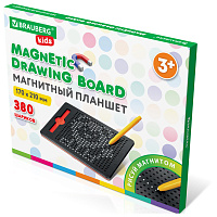 Магнитный планшет-доска MAGPAD MEDIUM для рисования 17х21 см, 380 шариков, BRAUBERG KIDS, 664921 фото Магнитный планшет-доска MAGPAD MEDIUM для рисования 17х21 см, 380 шариков, BRAUBERG KIDS, 664921