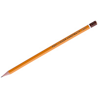Карандаш чернографитный KOH-I-NOOR 1500, 1 шт., 5H, корпус желтый, заточенный, 150005H01170 фото Карандаш чернографитный KOH-I-NOOR 1500, 1 шт., 5H, корпус желтый, заточенный, 150005H01170