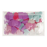 Наполнитель для подарков, 3см, "Bright hearts", MESHU, 100шт., ассорти фото Наполнитель для подарков, 3см, "Bright hearts", MESHU, 100шт., ассорти