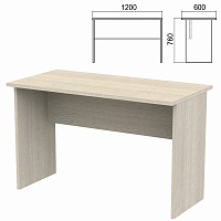 Стол прямой Арго А-002.60 (ясень шимо, 1200х600х760 мм)