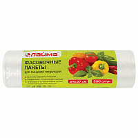 Пакеты фасовочные 24х37 см КОМПЛЕКТ 500 шт., ПНД, 8 мкм, рулон на втулке, LAIMA, 605952 фото Пакеты фасовочные 24х37 см КОМПЛЕКТ 500 шт., ПНД, 8 мкм, рулон на втулке, LAIMA, 605952