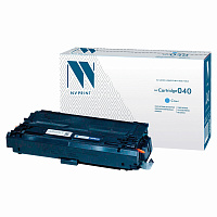 Картридж лазерный NV PRINT (NV-040C) для Canon i-SENSYS LBP 710Cx/712Cx, голубой, ресурс 5400 страниц фото Картридж лазерный NV PRINT (NV-040C) для Canon i-SENSYS LBP 710Cx/712Cx, голубой, ресурс 5400 страниц