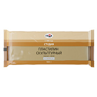 Пластилин скульптурный ГАММА "Студия", телесный, 1 кг, мягкий, 2.80.Е100.002 фото Пластилин скульптурный ГАММА "Студия", телесный, 1 кг, мягкий, 2.80.Е100.002