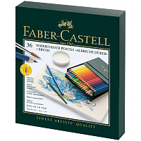Карандаши акварельные художественные Faber-Castell "Albrecht Durer", 36цв., студийная коробка фото Карандаши акварельные художественные Faber-Castell "Albrecht Durer", 36цв., студийная коробка