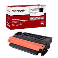Картридж лазерный SONNEN (SC-С057H) для CANON MF443dw/446x/LBP228x/LBP226dw, ресурс 10000 стр., 364095 фото Картридж лазерный SONNEN (SC-С057H) для CANON MF443dw/446x/LBP228x/LBP226dw, ресурс 10000 стр., 364095
