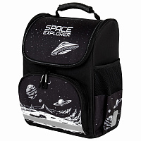 Ранец ПИФАГОР BASIC, 1 отделение, 3 кармана, эргономичная спинка, "Space invader", 35х28х18 см, 273140 фото Ранец ПИФАГОР BASIC, 1 отделение, 3 кармана, эргономичная спинка, "Space invader", 35х28х18 см, 273140