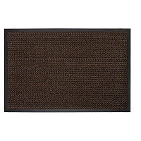 Коврик входной ИЗНОСОСТОЙКИЙ влаговпитывающий 80х120 см, толщина 8 мм, ТАФТИНГ, коричневый, LAIMA EXPERT, 606886