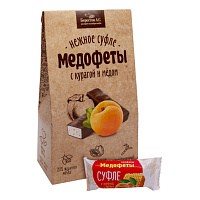 Конфеты-суфле "Медофеты" в шоколадной глазури, с курагой и медом, 150 г, БЕРЕСТОВ А.С., УТ-00031661 фото Конфеты-суфле "Медофеты" в шоколадной глазури, с курагой и медом, 150 г, БЕРЕСТОВ А.С., УТ-00031661