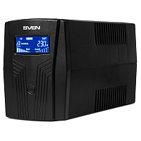 Источник бесперебойного питания SVEN Pro 650, 650VA (390W), 2 евророзетки, 2 розетки RJ45, SV-013844 фото Источник бесперебойного питания SVEN Pro 650, 650VA (390W), 2 евророзетки, 2 розетки RJ45, SV-013844