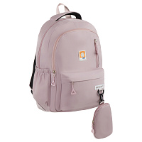 Рюкзак MESHU "Pink", 45*32*18см, 2 отделения, 4 кармана, уплотненная спинка, в комплекте пенал 15*10см фото Рюкзак MESHU "Pink", 45*32*18см, 2 отделения, 4 кармана, уплотненная спинка, в комплекте пенал 15*10см