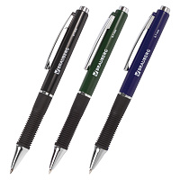 Ручка шариковая автоматическая с грипом BRAUBERG "Style", СИНЯЯ, корпус ассорти, узел 0,7 мм, линия письма 0,35 мм, 140587 фото Ручка шариковая автоматическая с грипом BRAUBERG "Style", СИНЯЯ, корпус ассорти, узел 0,7 мм, линия письма 0,35 мм, 140587