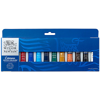 Акварель художественная Winsor&Newton "Cotman" для начинающих, 12цв., 8мл, туба, картонная коробка фото Акварель художественная Winsor&Newton "Cotman" для начинающих, 12цв., 8мл, туба, картонная коробка