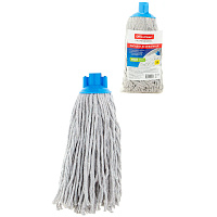 Насадка МОП для швабры OfficeClean Professional веревочная, хлопок, ворс 28см, 200г фото Насадка МОП для швабры OfficeClean Professional веревочная, хлопок, ворс 28см, 200г